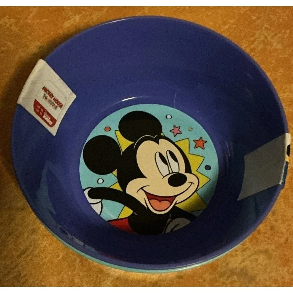 Disney Junior Mickey And Minnie Mouse Set Of 4 Bowls, New
